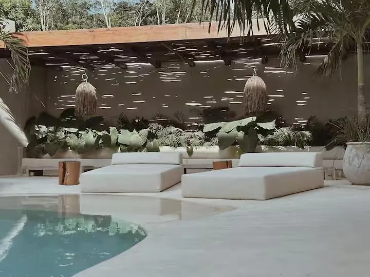Peaceful Immersion In The Jungle Near The Beach Τουλούμ Διαμέρισμα